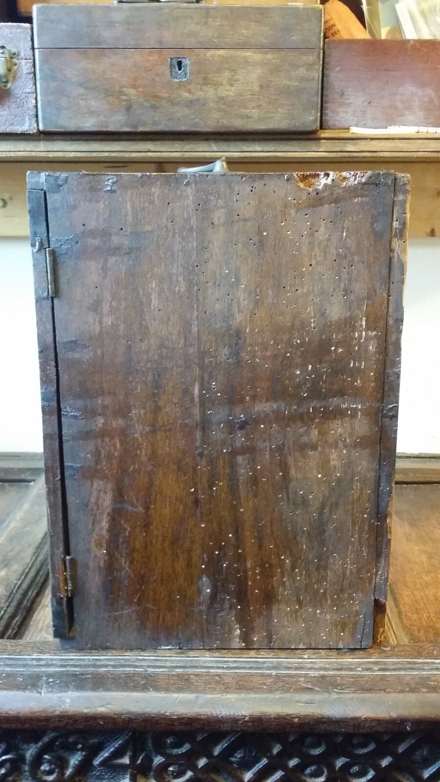 ANTIQUE 1930'S LARGE BRASS FLASH POINT TESTER BAIRD & TATLOCK - CASED LABORATORY