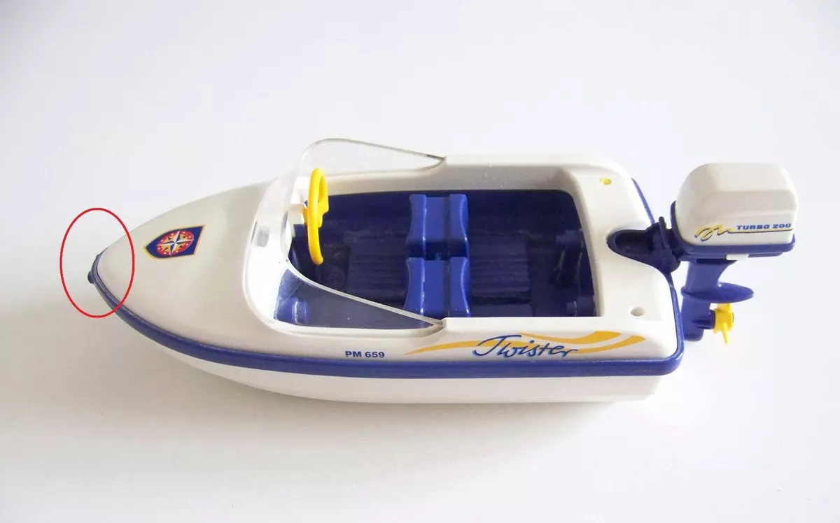 PLAYMOBIL (Z5c08) MER - Bateau de Plaisance Hors Bord Twister 3009