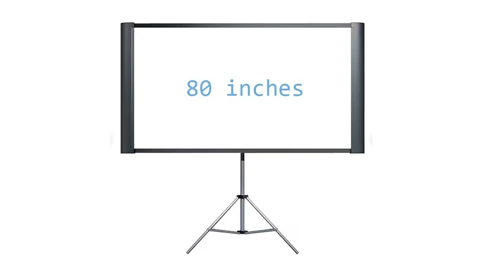 Epson Duet 80 Projecting Screen 65-80inches - Image 3 of 4