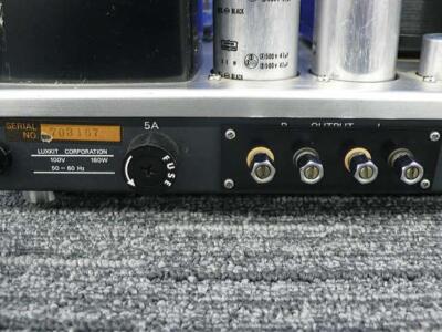 【LUXMAN】LUXKIT KMQ60 LUXMAN KMQ60 LUXKIT Vacuum Tube Power Amplifier Vintage 1974