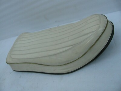 Original Harley Davidson Buddy Seat Gold Piping 1965 Panhead