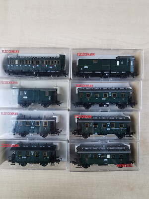 Fleischmann Personenwagen H0 5051 5052 5055 5066 5067 5069 5094 5095  T6433