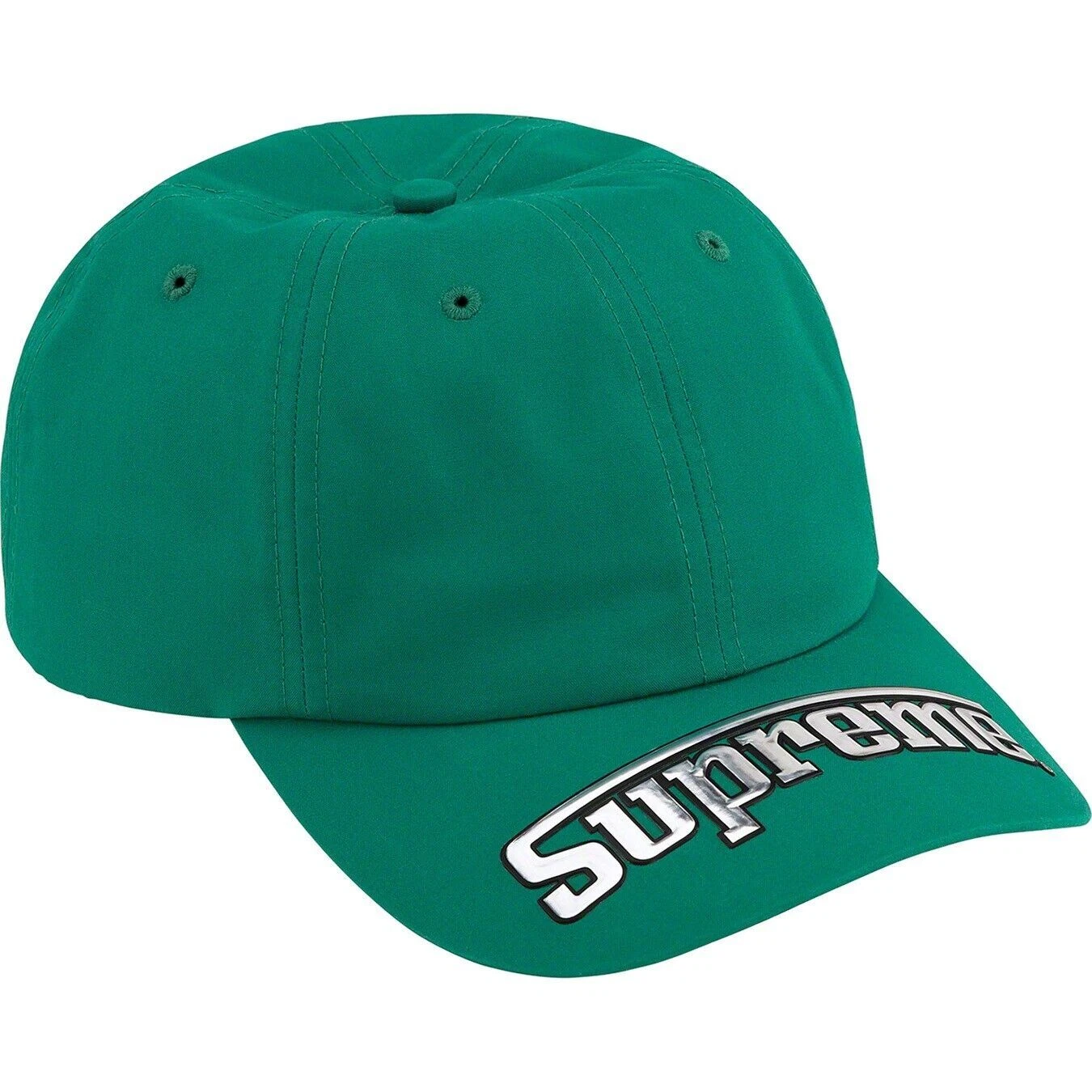 Casquette 6 panneaux Supreme Touring Visor VERTE SS22 Supreme New York 2022 neuve sans étiquette