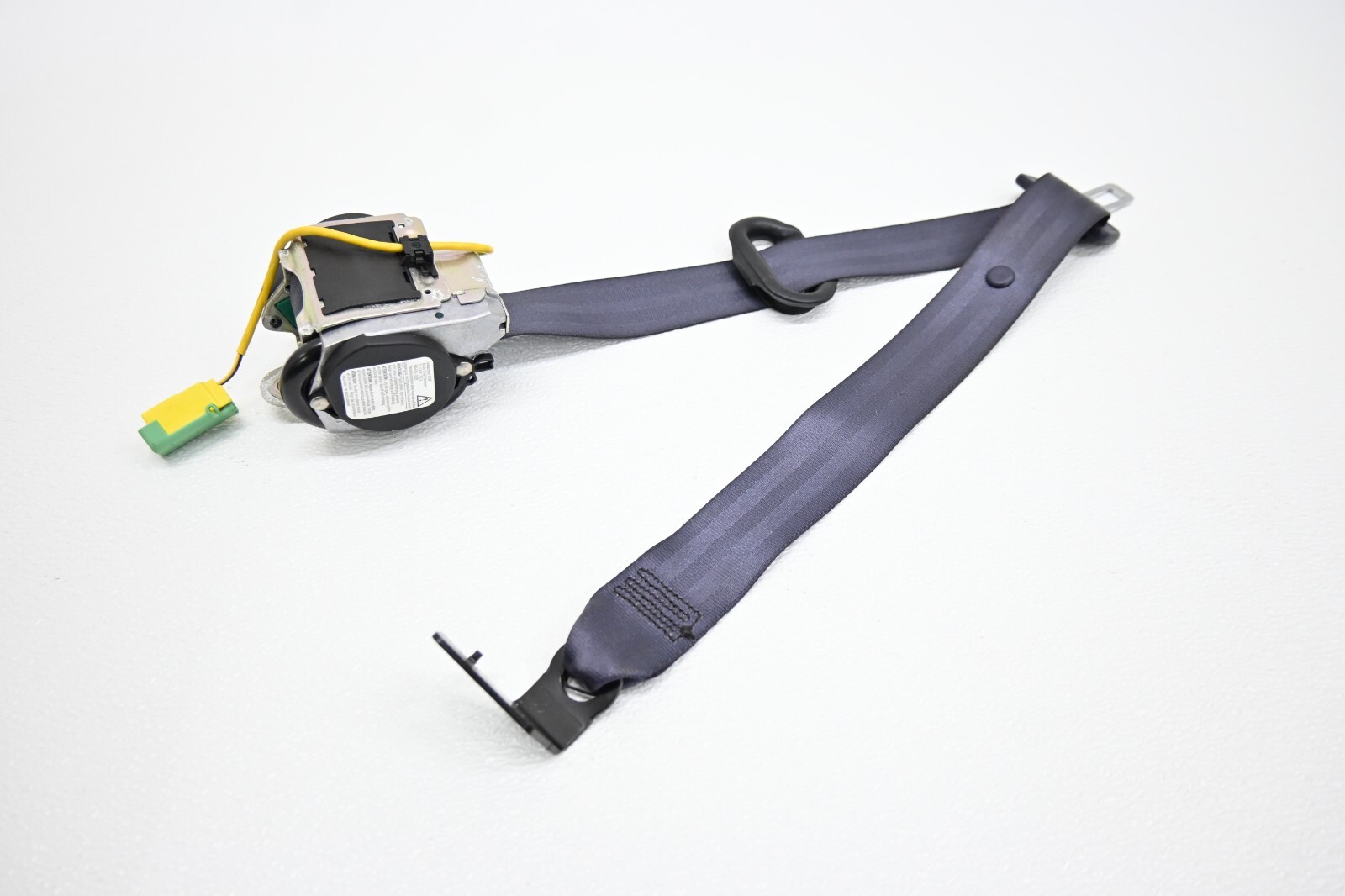 ⭐ 06-12 Bentley Continental Rear Left Seat Belt Retractor Strap Blue Oem