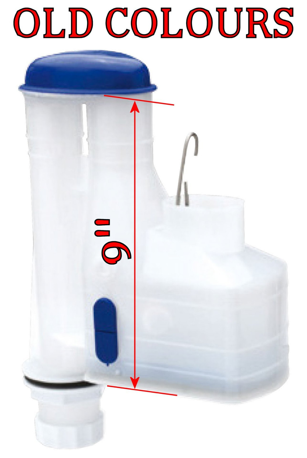 1 Part Cistern Syphon / Toilet Syphon 9" Derwent Macdee Metro eBay