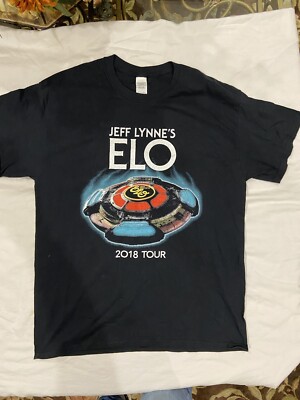 2019 Tour Jeff Lynne s Electric Light Orchestra  T Shirt Size L