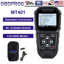 OBDPROG MT401 Car Odometer Correction Mileage Adjustment OBD2 Diagnostic Tool US