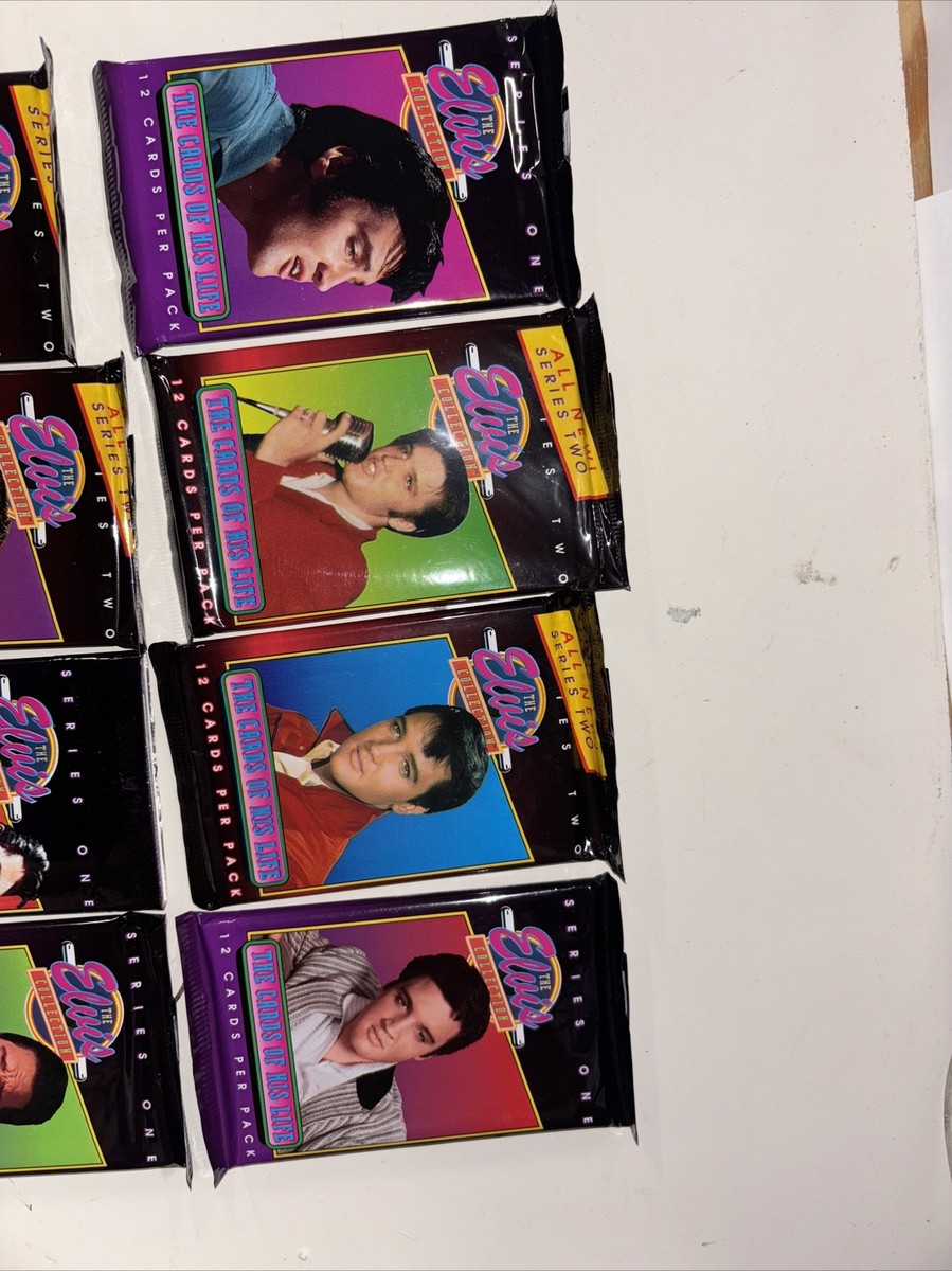 10 packs of 1992 THE ELVIS COLLECTION Elvis Presley cards Series 1