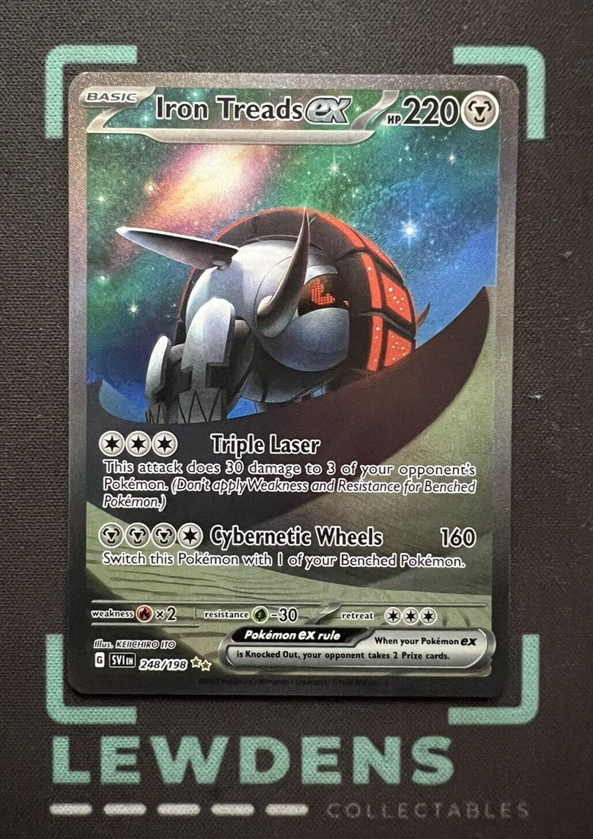 Iron Treads ex - 248/198 - SIR - Alt Art - Scarlet & Violet