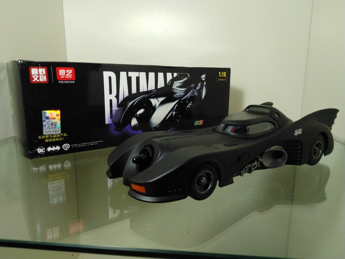 DIECAST car model BATMOBILE 1989 BATMAN DC Comics WB QY Toys DIECAST car model BATMOBILE 1989 BATMAN DC Comics WB QY Toys