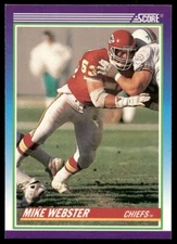 1990 Score #541 Mike Webster