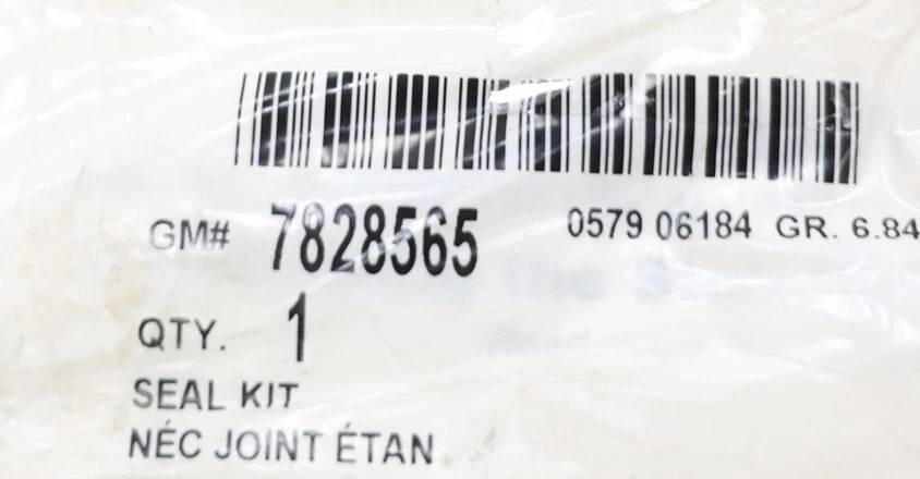 NEW OEM GM Steering Gear Seal Kit 07828565 Chevrolet P30 GMC P3500 1997 - Изображение 2 из 3