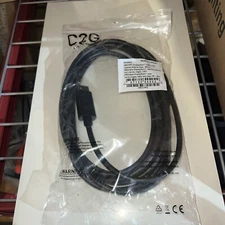 C2G Legrand DisplayPort 1.2 Male to Male Displayport Cable 10FT, 8K, #54402 NEW