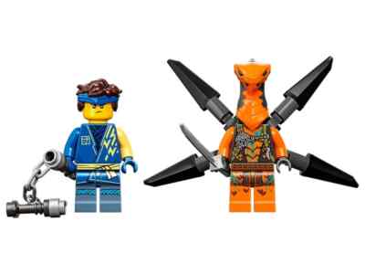 ゴトジン 4本セット タッカー Lego Jay's Thunder Dragon EVO 71760 NINJAGO Minifigure building