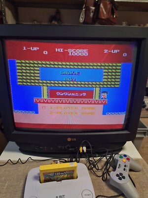 Cartouche De Jeu 4 En 1 Pour Console Dandy 8 Bits – Années 90 – Bon état