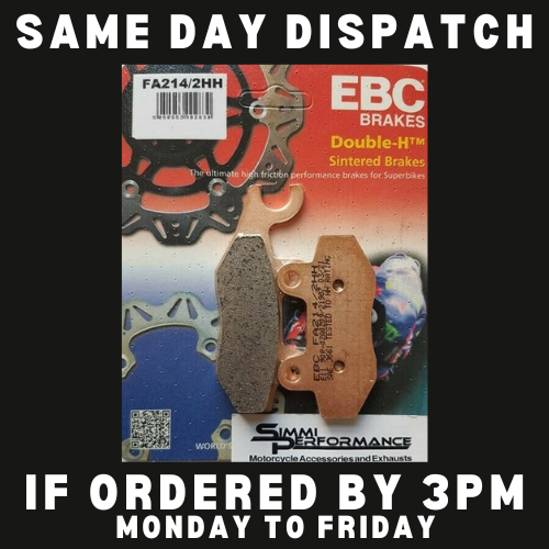 EBC HH REAR Brake Pads Triumph T509 900 Speed Triple 1997 1998 1999 2000 2001