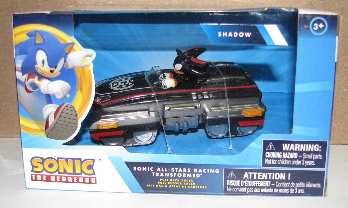 Sonic The Hedgehog All Stars Racing Transformed SHADOW Pullback