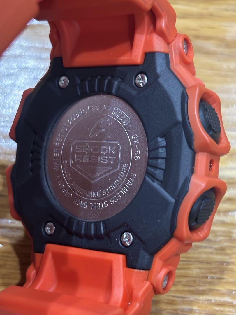 G-SHOCK GX-56-4DR キングオレンジ ソーラー完品 楽天市場】カシオCASIOG-SHOCKGX-56-4タフソーラーGショック