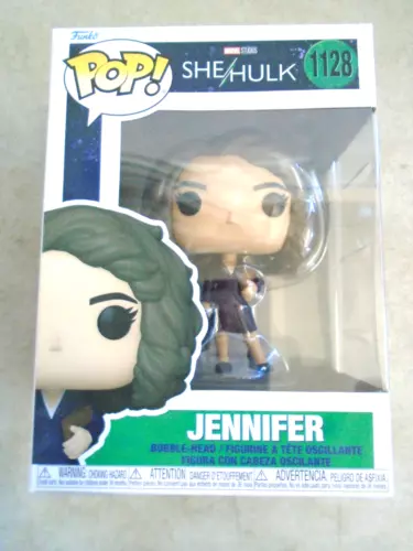 FUNKO POP MARVEL SHE HULK JENNIFER #1128 BOBBLEHEAD FIGURE