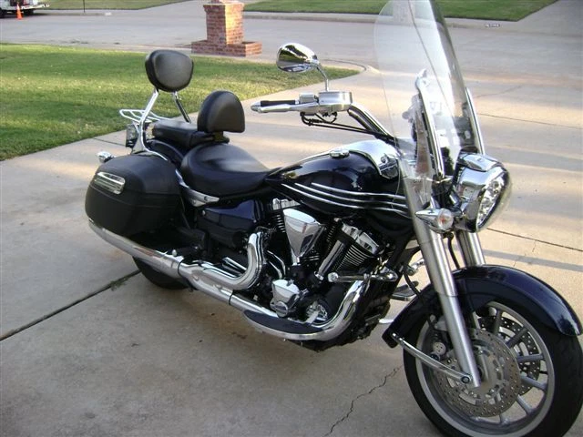 Yamaha Stratoliner Roadliner Raider Motorcycle Driver Backrest Quick Release