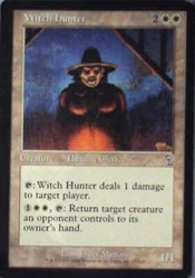 Witch Hunter 17/121 Timeshifted Time Spiral Magic: The Gathering