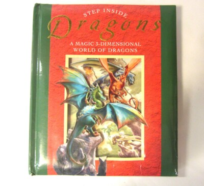 Dragons NEW Unique Step Inside:  A Magic 3-Dimensional World of Dragons Book 