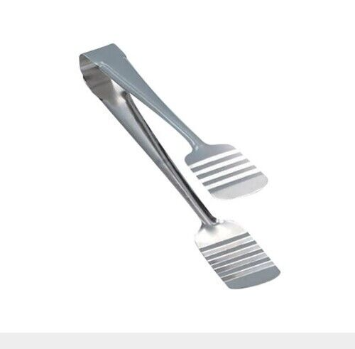 Serving Tongs Food Catering Cake Buffet Cooking Stainless Steel 8.5""