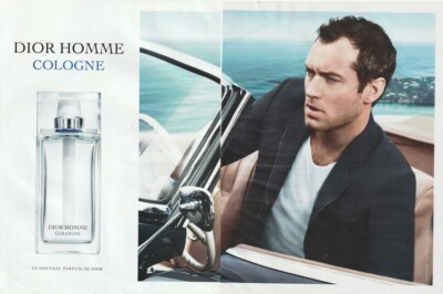 Publicité papier - Dior Homme Cologne de Christian Dior 2 pages