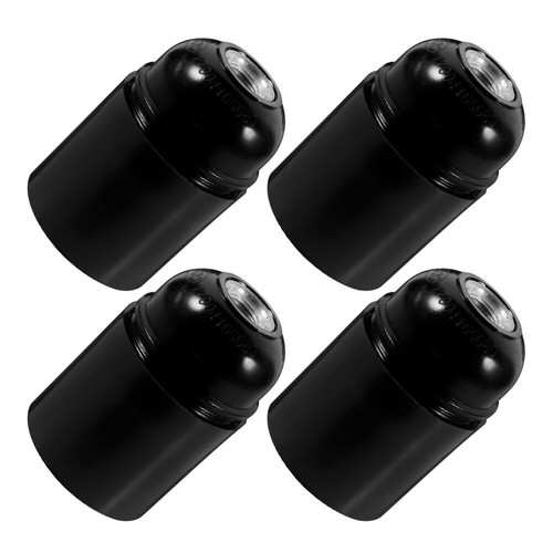 4 Pcs Rechargeable Light Bulbs Hanging Lamp Bakelite Holder