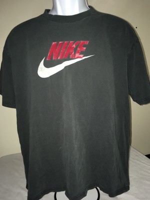 vintage black nike t shirt