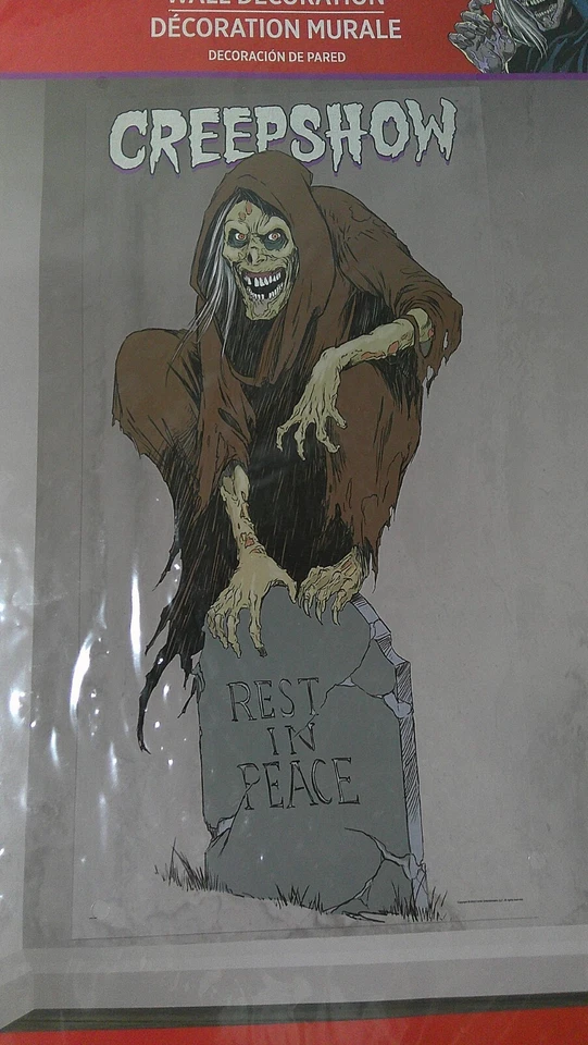 Lote de 4 Creepshow Add on Scene Setter Halloween Pared Fiesta Decoraciones NUEVO Foto 2 de 4