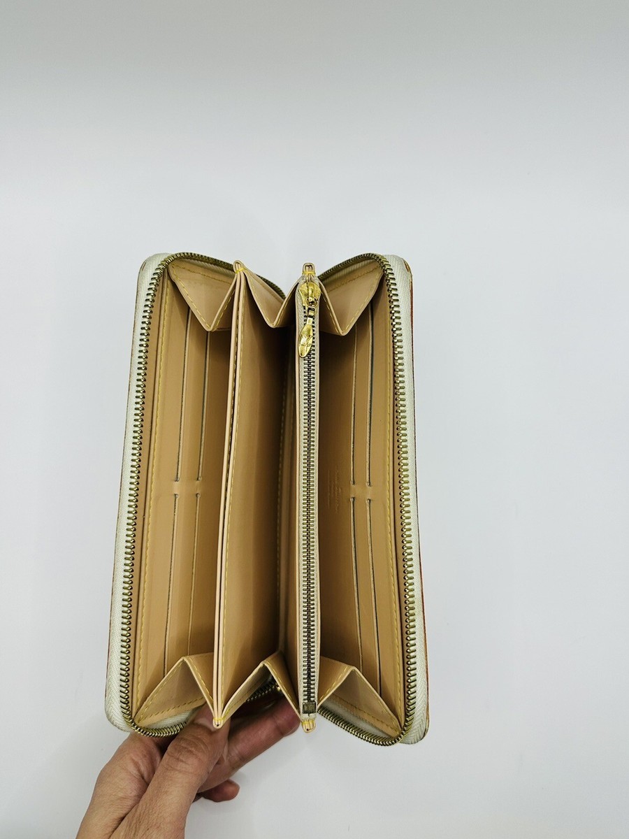 Louis Vuitton Zippy Wallet Monogram White Multicolor Louis Vuitton Zippy Wallet Monogram White Multicolor