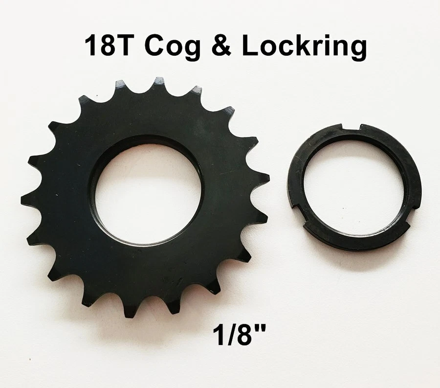 Fixed gear sales cog and lockring