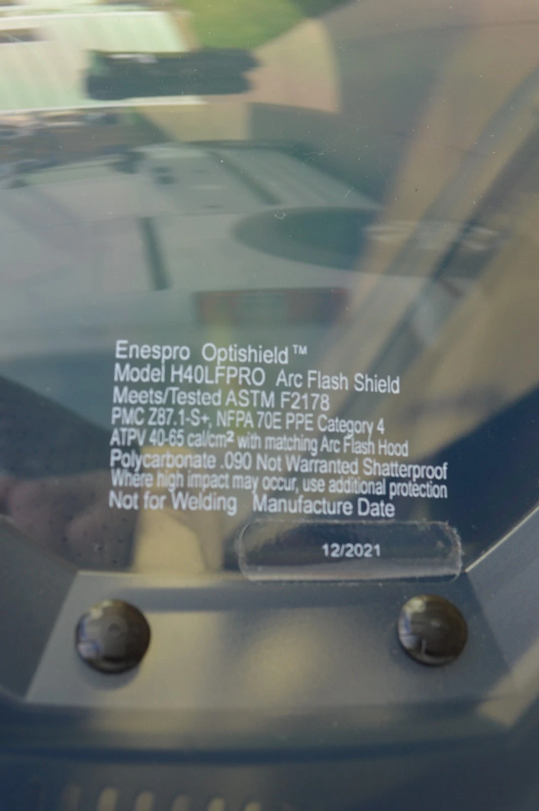 ARC FLASH HOOD NATIONAL SAFETY APPAREL H65UQUQ40LF with SHIELD - product detail image 22