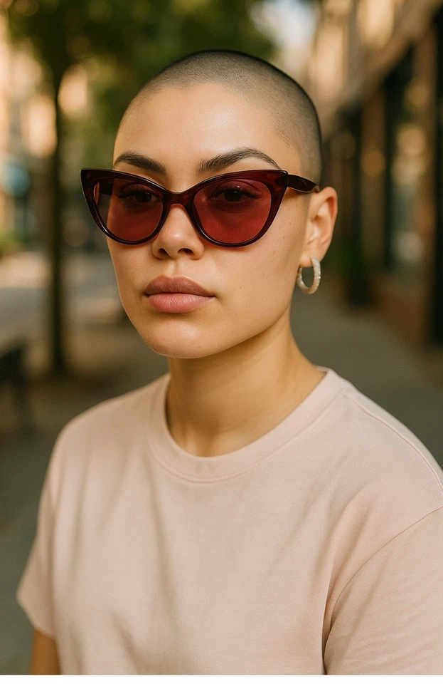 Gafas de sol 100 % originales para mujer Lacoste L985S (240) marrón Foto 2 de 4