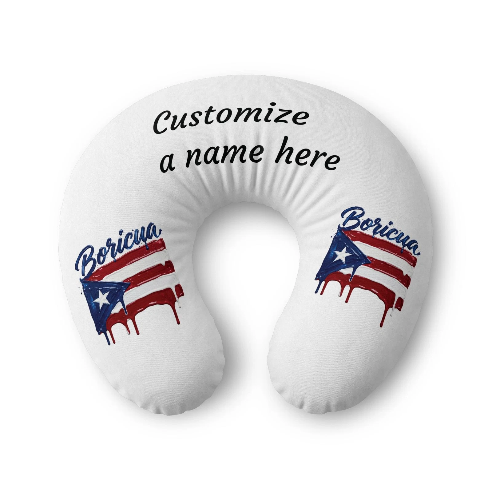 Boricua Puerto Rico Flag Nursing Pillow Cover, Custom Name
Opens in a new window or tab