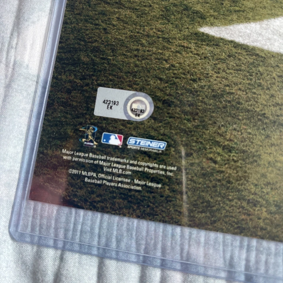 Imagen 8x10 firmada por Derek Jeter Foto 4 de 4