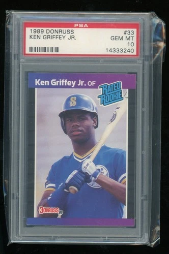 1989 Donruss #33 Ken Griffey Jr. PSA 10