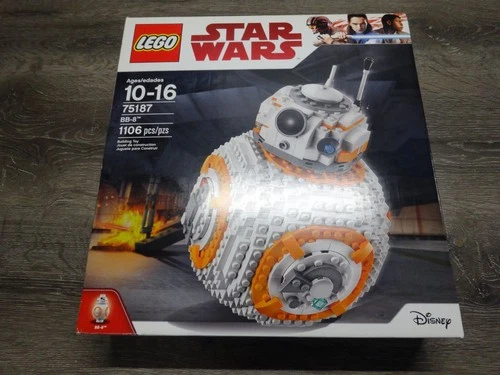 LEGO Star Wars: BB-8 Robot White  (75187) Rare 2017  - 1106pcs - Force Awakens