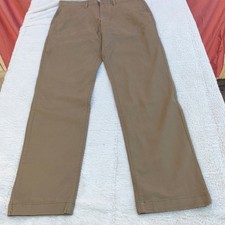 Goodfellow  Co Chino Men's Beige Straight Leg Pants 30W Cotton Spandex Casual