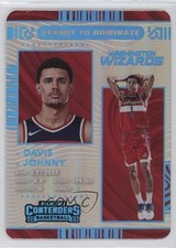 2022-23 Panini Contenders Permit to Dominate Johnny Davis #22 0l1