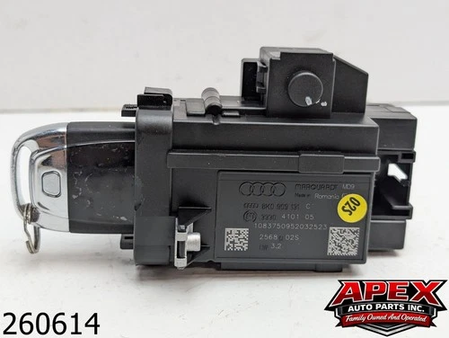 OEM 2009 Audi A4 2.0L IGNITION SWITCH LOCK CYLINDER MODULE