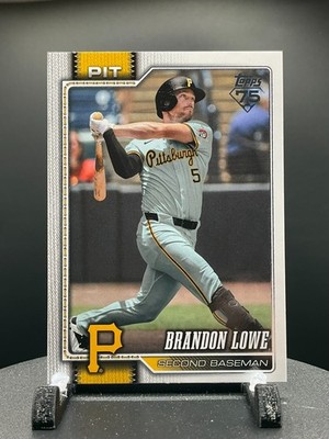 2026 Topps Series 2 Baseball #579 Brandon Lowe, Pittsburgh Pirates