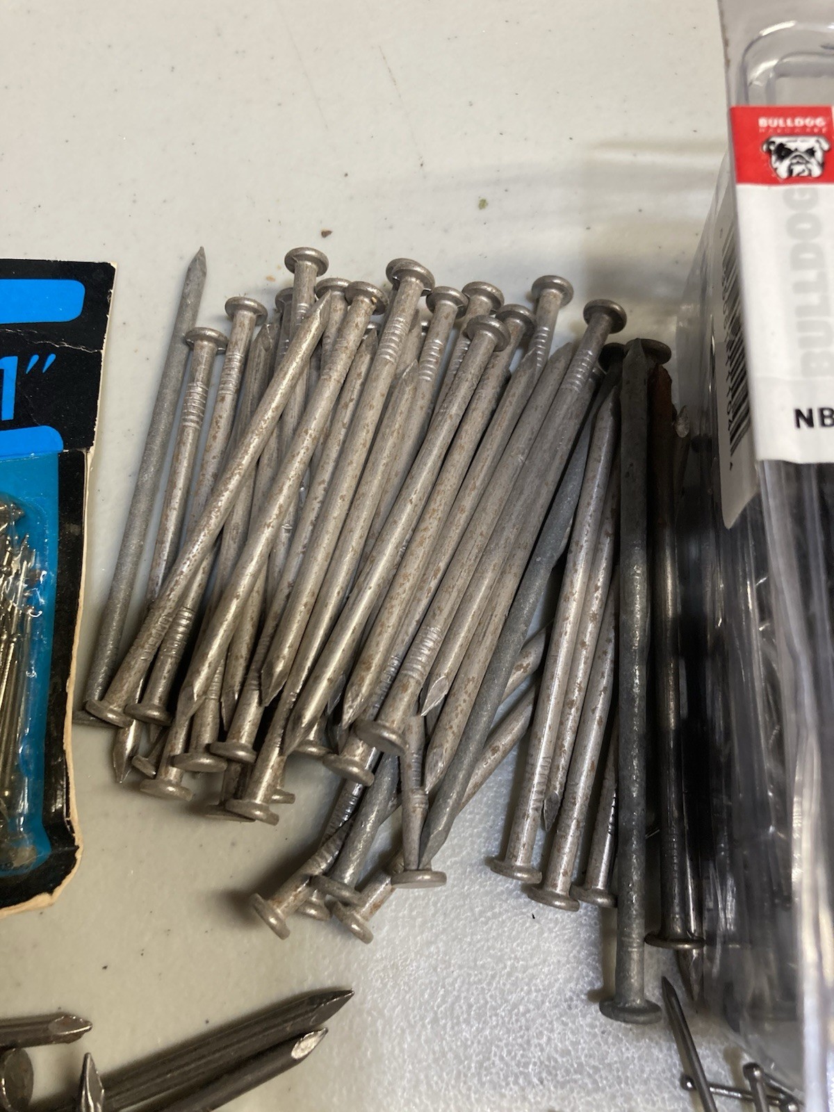 5+ LBS Vintage Lot Mixed Hardware Nails