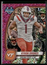 2024 Bowman U Chrome #119 Kyron Drones Fuchsia Mini-Diamond Refractor #/125