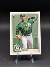 Jesus Luzardo 2020 Bowman Rookie Card Oakland A’s. rookie card picture