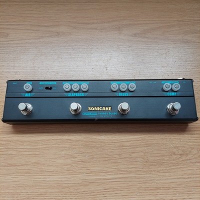 SONICAKE Sonicbar Twiggy Blues Multieffektpedal getestet & funktionsfähig OHNE NETZTEIL INKL.