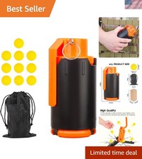 Kids Tactical Grenade Toy - Durable ABS, Ideal for CS Battle with Foam Balls