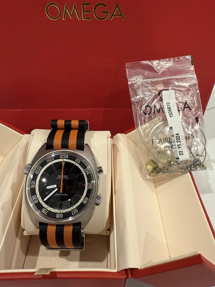 Omega Seamaster Chronostop FRESH OMEGA SERVICE 145.008 - Imagem 2 de 4