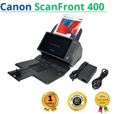 ✅Canon imageFORMULA ScanFront 400 Document Scanner w/Adapter 1 YEAR WARRANTY!⚡️
